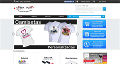 Desktop Screenshot of cyberplayonline.com.br